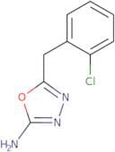 5-[(2-Chlorophenyl)methyl]-1,3,4-oxadiazol-2-amine