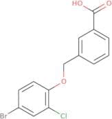 3-[(4-Bromo-2-chlorophenoxy)methyl]benzoic acid