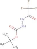 1-({[(tert-Butoxy)carbonyl]amino}amino)-2,2,2-trifluoroethan-1-one