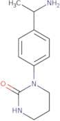 1-[4-(1-Aminoethyl)phenyl]-1,3-diazinan-2-one