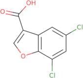 5,7-Dichloro-1-benzofuran-3-carboxylic acid