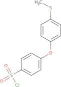 4-[4-(Methylsulfanyl)phenoxy]benzene-1-sulfonyl chloride