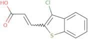 (2E)-3-(3-Chloro-1-benzothiophen-2-yl)prop-2-enoic acid