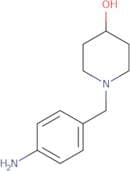 1-[(4-aminophenyl)methyl]piperidin-4-ol