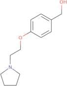 {4-[2-(Pyrrolidin-1-yl)ethoxy]phenyl}methanol