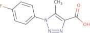 1-(4-Fluoro-phenyl)-5-methyl-1h-[1,2,3]triazole-4-carboxylic acid