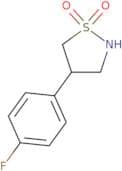 4-(4-Fluorophenyl)-1,2-thiazolidine-1,1-dione