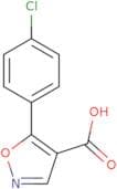 5-(4-Chlorophenyl)isoxazole-4-carboxylic acid