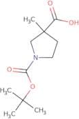 1-[(tert-butoxy)carbonyl]-3-methylpyrrolidine-3-carboxylic acid