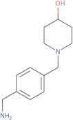 1-{[4-(Aminomethyl)phenyl]methyl}piperidin-4-ol