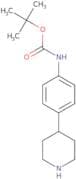 tert-Butyl N-[4-(piperidin-4-yl)phenyl]carbamate