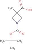 1-(tert-Butoxycarbonyl)-3-methylazetidine-3-carboxylic acid