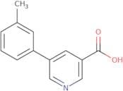 5-(3-Methylphenyl)nicotinic acid