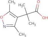2-(Dimethyl-1,2-oxazol-4-yl)-2-methylpropanoic acid