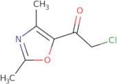 2-Chloro-1-(dimethyl-1,3-oxazol-5-yl)ethan-1-one