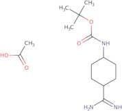 Acetic acid, rac-tert-butyl N-[(1R,4R)-4-carbamimidoylcyclohexyl]carbamate