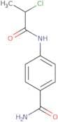4-[(2R)-2-Chloropropanamido]benzamide