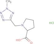 (2S)-1-[(2-Methyl-2H-1,2,3,4-tetrazol-5-yl)methyl]pyrrolidine-2-carboxylic acid hydrochloride