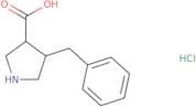 (3S,4S)-4-Benzylpyrrolidine-3-carboxylic acid hydrochloride