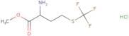 Methyl (2S)-2-amino-4-[(trifluoromethyl)sulfanyl]butanoate hydrochloride