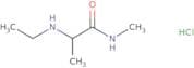 2-(Ethylamino)-N-methylpropanamide hydrochloride