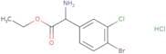 Ethyl 2-amino-2-(4-bromo-3-chlorophenyl)acetate hydrochloride