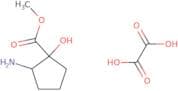 Methyl 2-amino-1-hydroxycyclopentane-1-carboxylate, oxalic acid