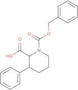 1-[(Benzyloxy)carbonyl]-3-phenylpiperidine-2-carboxylic acid