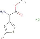 Methyl 2-amino-2-(5-bromothiophen-3-yl)acetate hydrochloride