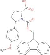 1-{[(9H-Fluoren-9-yl)methoxy]carbonyl}-5-(4-methoxyphenyl)pyrrolidine-2-carboxylic acid