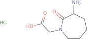 2-(3-Amino-2-oxoazepan-1-yl)acetic acid hydrochloride