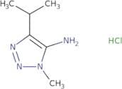 1-Methyl-4-(propan-2-yl)-1H-1,2,3-triazol-5-amine hydrochloride