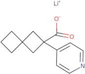 2-(pyridin-4-yl)spiro[3.3]heptane-2-carboxylate lithium (I)
