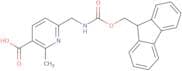 6-[({[(9H-Fluoren-9-yl)methoxy]carbonyl}amino)methyl]-2-methylpyridine-3-carboxylic acid