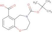 4-[(tert-Butoxy)carbonyl]-2,3,4,5-tetrahydro-1,4-benzoxazepine-6-carboxylic acid