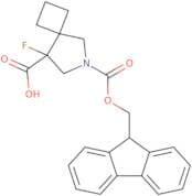 6-{[(9H-Fluoren-9-yl)methoxy]carbonyl}-8-fluoro-6-azaspiro[3.4]octane-8-carboxylic acid