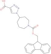 1-(1-{[(9H-Fluoren-9-yl)methoxy]carbonyl}azepan-4-yl)-1H-1,2,3-triazole-4-carboxylic acid