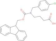 4-{[(4-Chlorophenyl)methyl][(9H-fluoren-9-ylmethoxy)carbonyl]amino}butanoic acid
