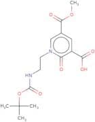 1-(2-{[(tert-Butoxy)carbonyl]amino}ethyl)-5-(methoxycarbonyl)-2-oxo-1,2-dihydropyridine-3-carboxyl…