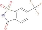 6-(Trifluoromethyl)-2,3-dihydro-1,2-benzothiazole-1,1,3-trione