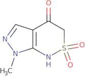 7-Methyl-1H,3H,4H,7H-2λ⁶-pyrazolo[3,4-c][1,2]thiazine-2,2,4-trione
