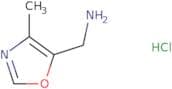 1-(4-Methyl-1,3-oxazol-5-yl)methanamine hydrochloride
