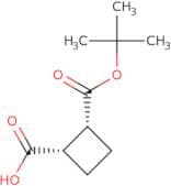 rac-(1R,2S)-2-[(tert-Butoxy)carbonyl]cyclobutane-1-carboxylic acid