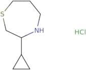 3-Cyclopropyl-1,4-thiazepane hydrochloride