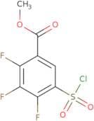 Methyl 5-(chlorosulfonyl)-2,3,4-trifluorobenzoate