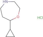 7-Cyclopropyl-1,4-oxazepane hydrochloride