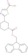 2-(1-{[(9H-Fluoren-9-yl)methoxy]carbonyl}piperidin-3-yl)-1,3-thiazole-5-carboxylic acid