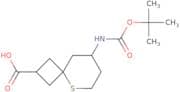 8-{[(tert-Butoxy)carbonyl]amino}-5-thiaspiro[3.5]nonane-2-carboxylic acid