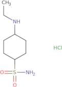 4-(Ethylamino)cyclohexane-1-sulfonamide hydrochloride