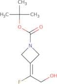 tert-Butyl 3-(1-fluoro-2-hydroxyethylidene)azetidine-1-carboxylate